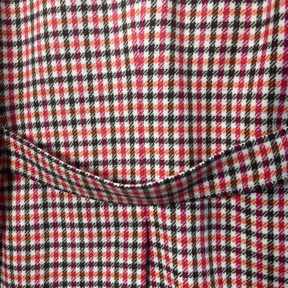 Talbots Blazer Womens 18W Plaid Houndstooth Career Classic Preppy Tailored Chic - Picture 7 of 16